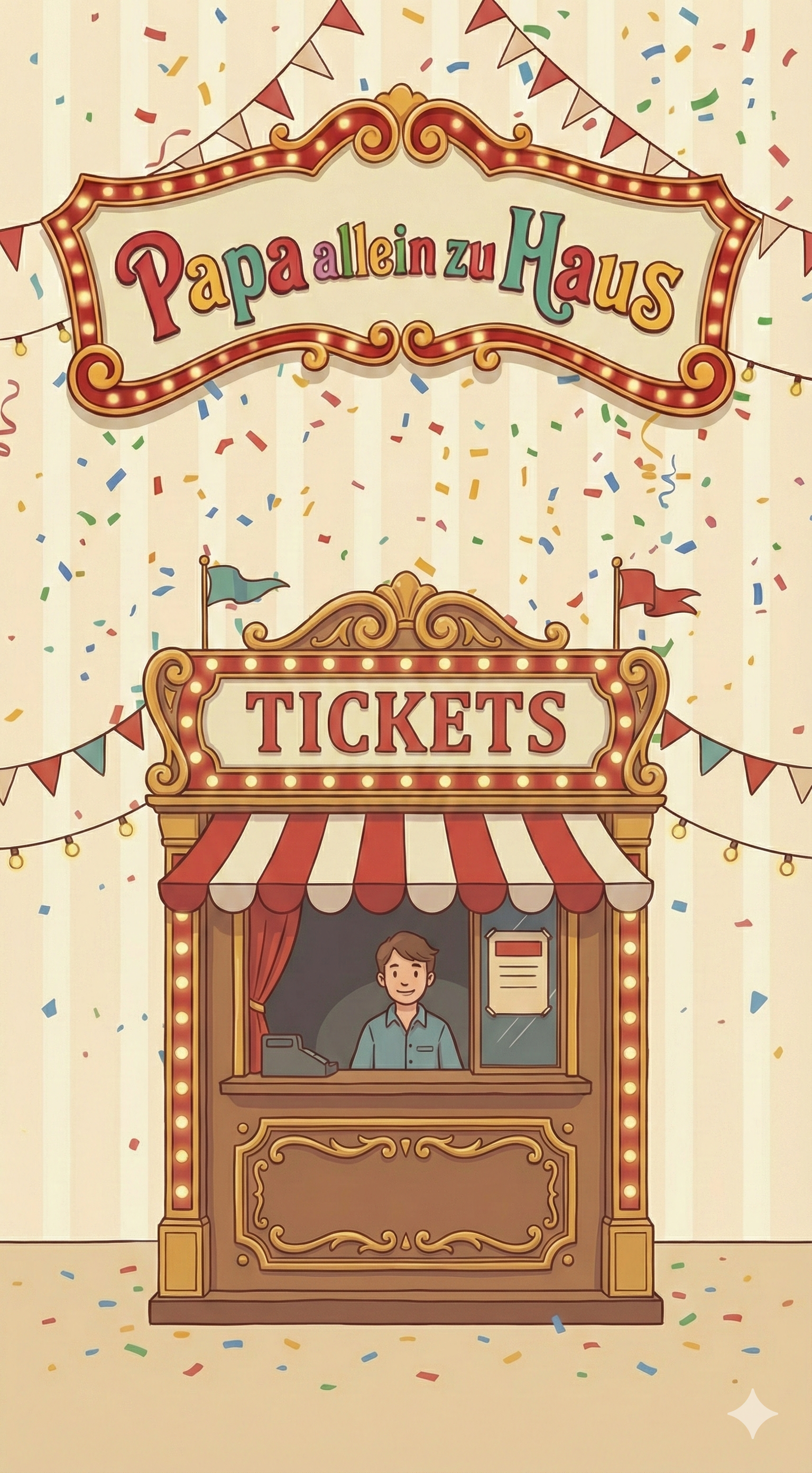 Papa allein zu Haus - Tickets